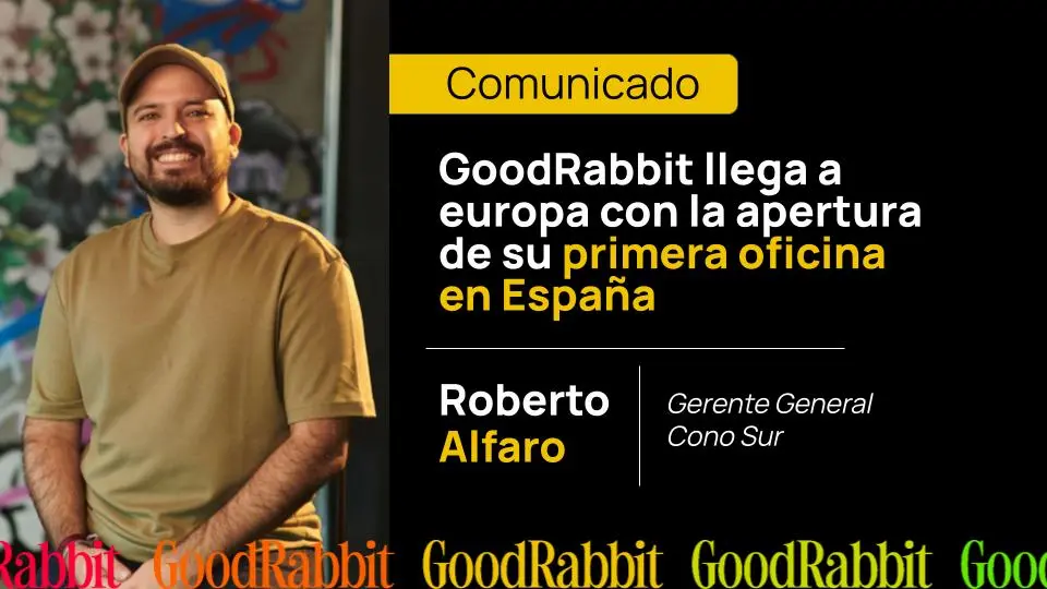 Roberto Alfaro (GoodRabbit) anuncia la apertura de la primera oficina en España, primer paso hacia la expansión europea de la compañía.