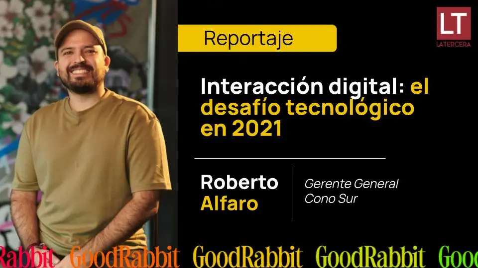 Recorte de prensa de GoodRabbit sobre interacción digital y trabajo remoto