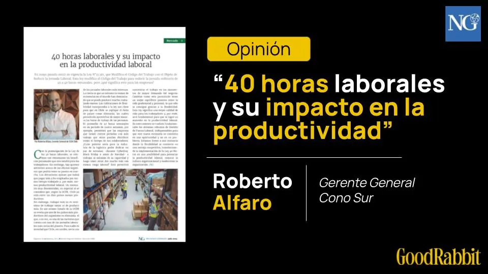 Roberto Alfaro (GoodRabbit) explica por qué la flexibilidad laboral y una buena gestión pueden aumentar la productividad, no reducirla